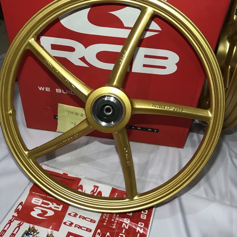 Velg RCB Yamaha Depan 120 x 17 Gold ( SP 522 )