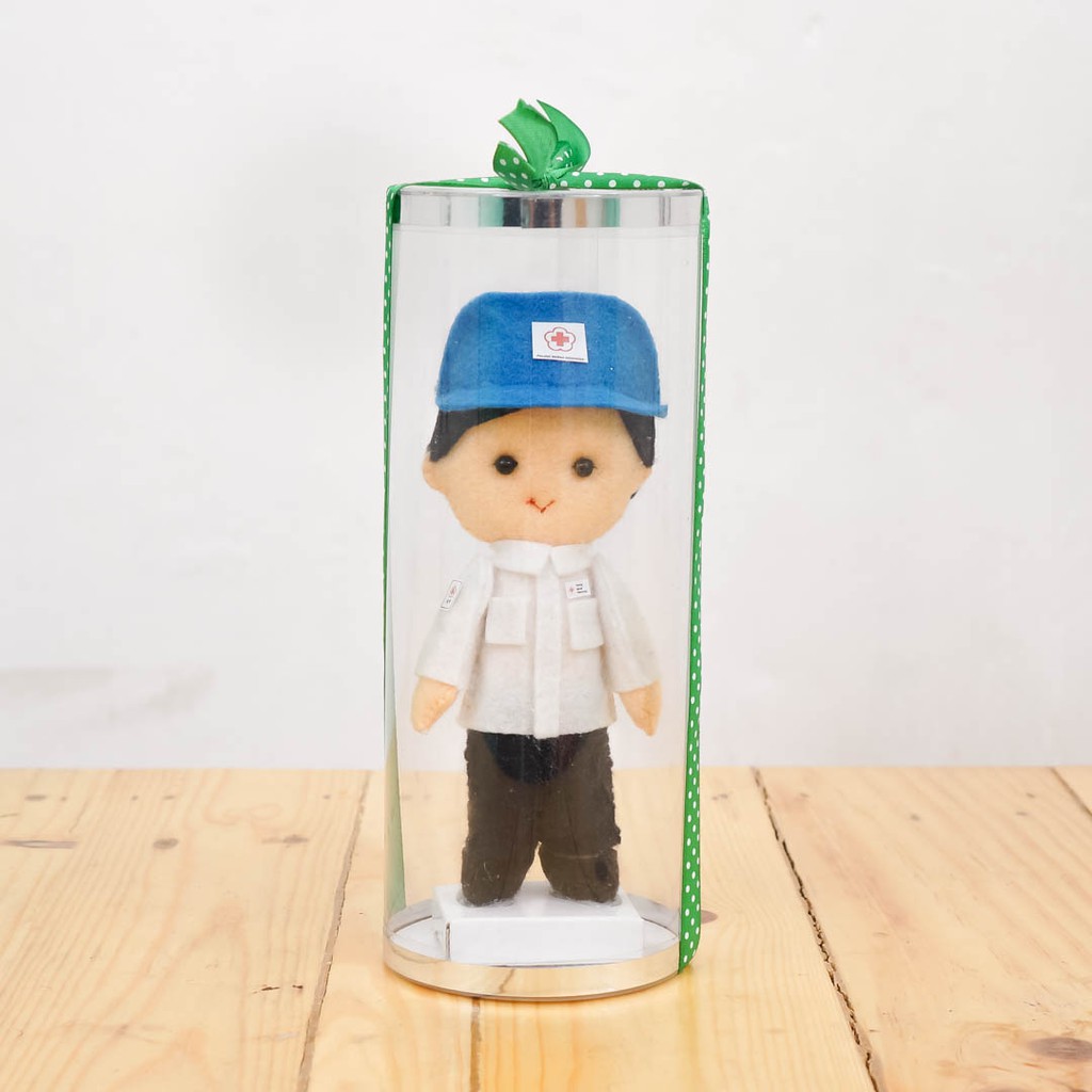 Boneka Wisuda Profesi PMI Cowok