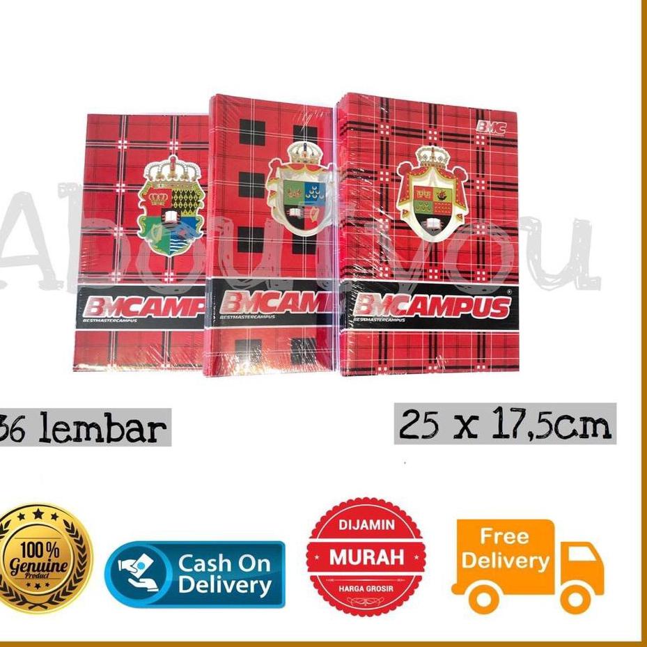 

Baru PACK isi 10 BUKU Tulis CAMPUS 36 lembar Buku Boxy BIG BOSS Grosir