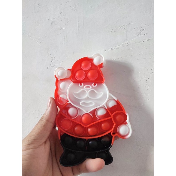 《READY STOCK 50+ JENIS》 Mainan Anak Pop it Fidget Unicorn Rainbow Versi 1-Sinterclas