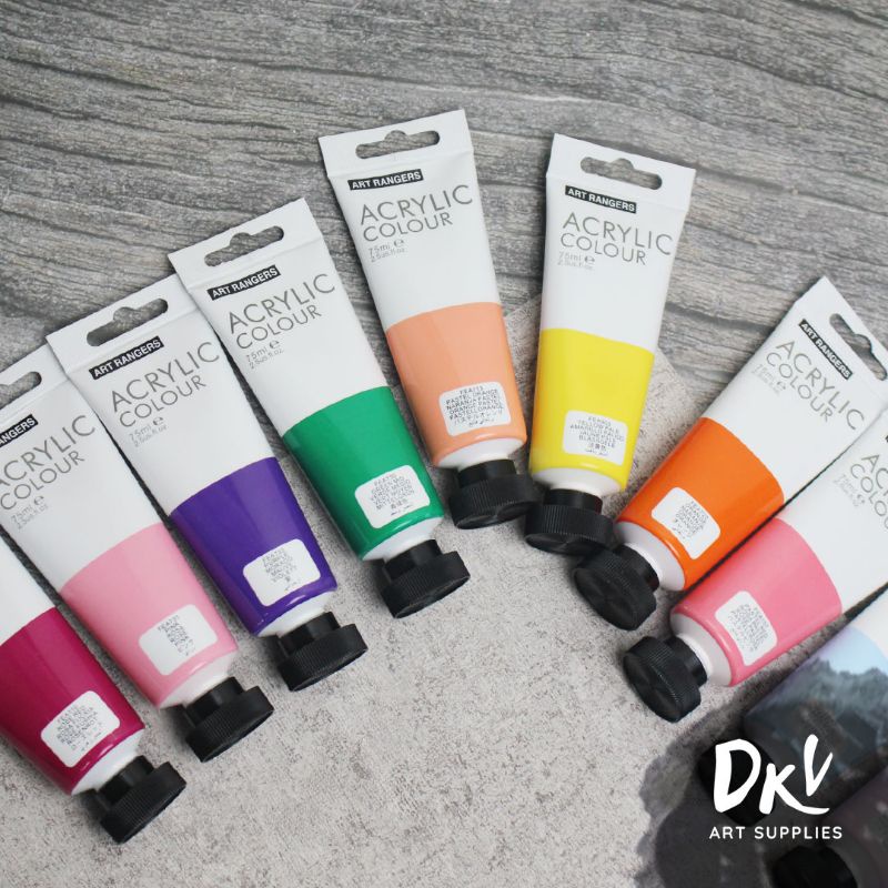 

Art Ranger Rangers Acrylic Color 75ml 75 ml / Cat Akrilik Neon Pastel Satuan