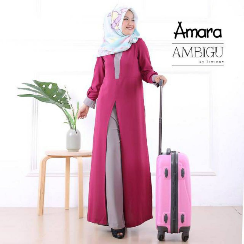 Amara Set bya Irwinov(long tunik+kulot)