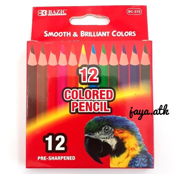 HARGA GROSIR MURAH PENSIL WARNA 12 WARNA PENDEK COLOUR PENCIL 12 COLOUR PENSIL WARNA PENDEK MURAH 12