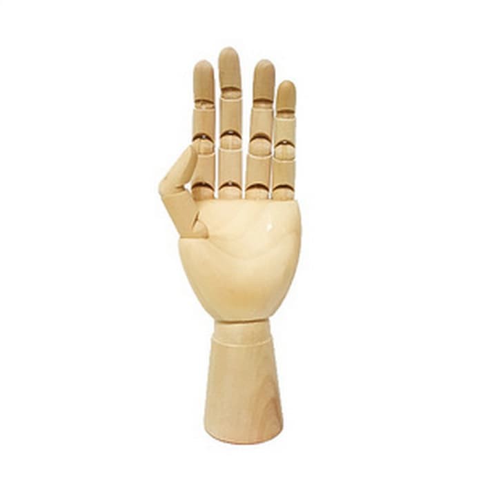 

Manekin Kayu -Tangan Kiri 10