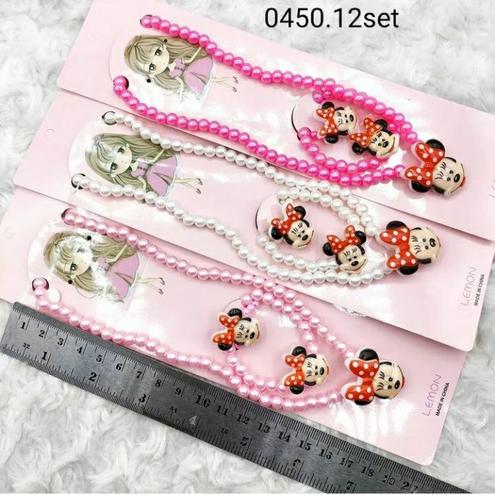 [ECERAN] KALUNG SET ANAK MUTIARA