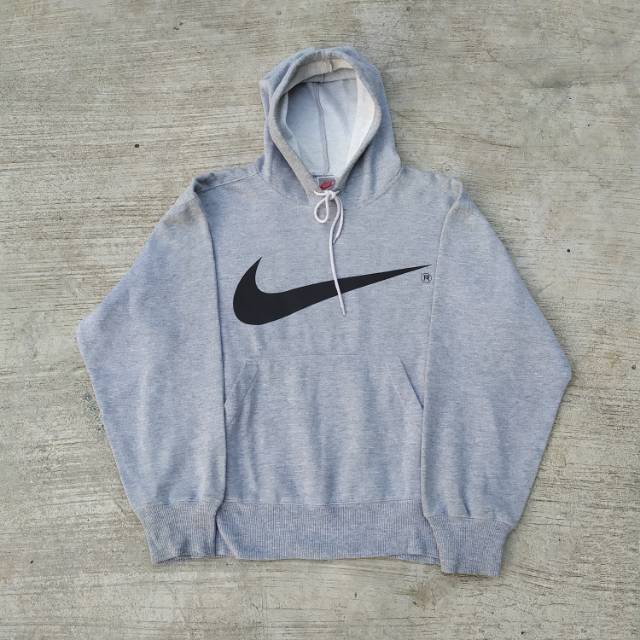 Vintage 90s Nike Big Swoosh Hoodie