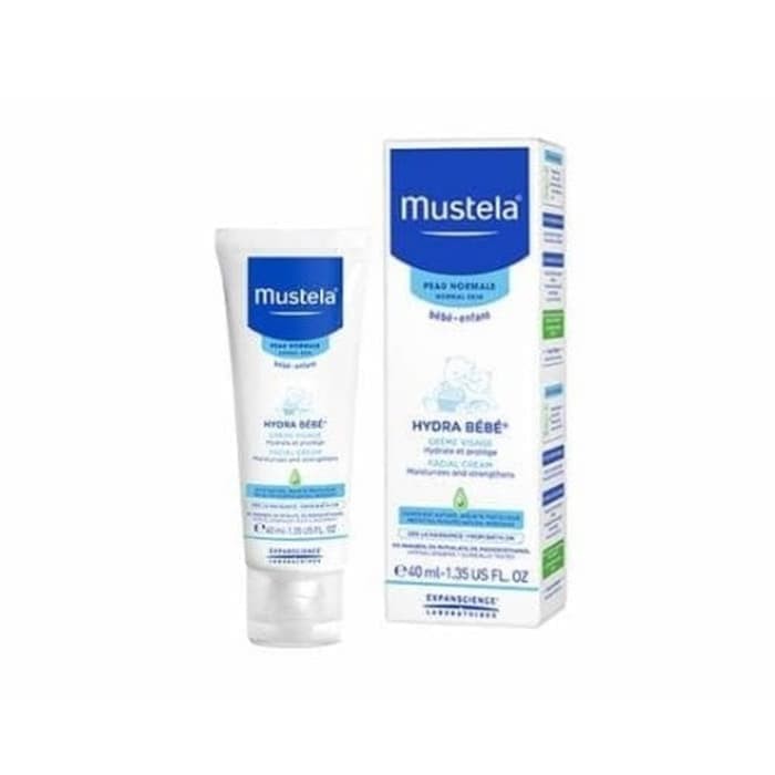 Mustela Hydra Bebe Facial Cream 40ml 40 ml Krim Muka Bayi