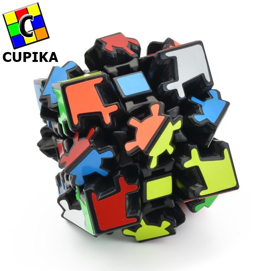 Rubik 3x3 Gear Lefun V2 Full Sticker Magic Cube