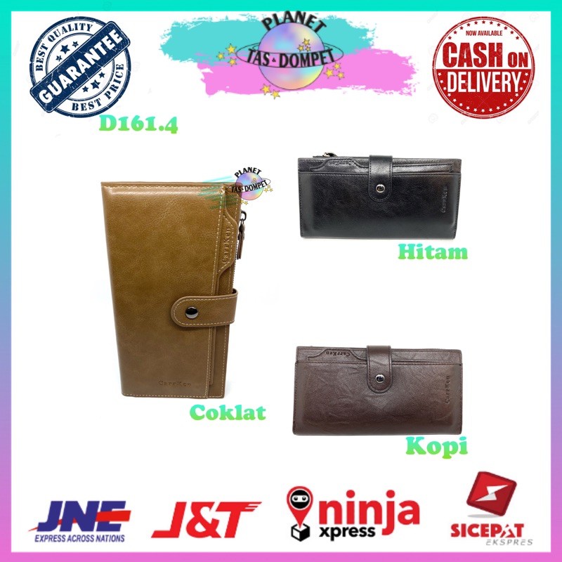 DOMPET PRIA IMPORT DOMPET PANJANG KULIT