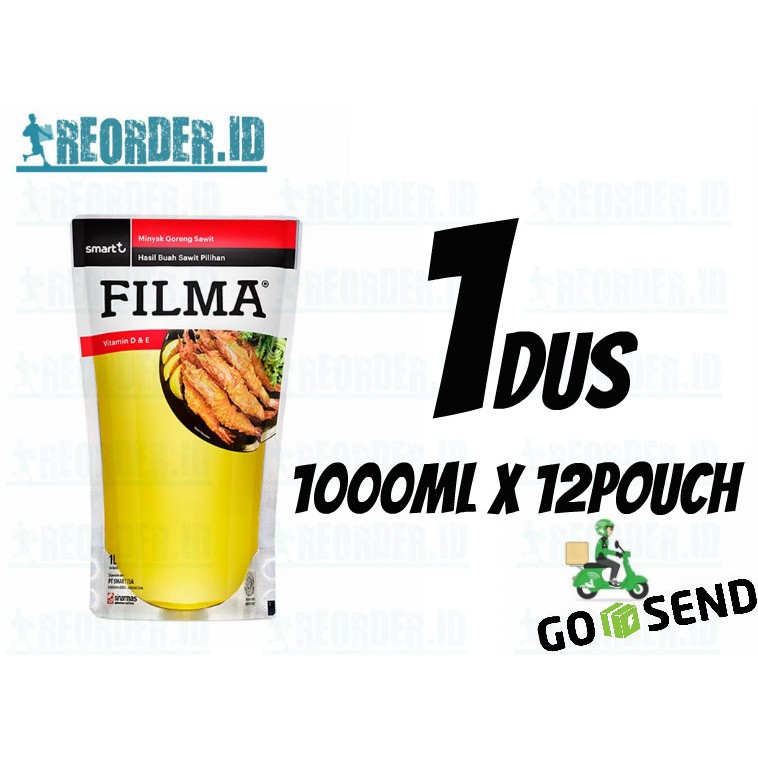 Filma Pouch 1 Liter 1 Dus Minyak Goreng Indonesia