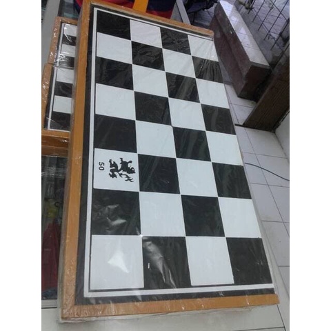 Papan Catur Kayu Ukuran Besar 50 CM