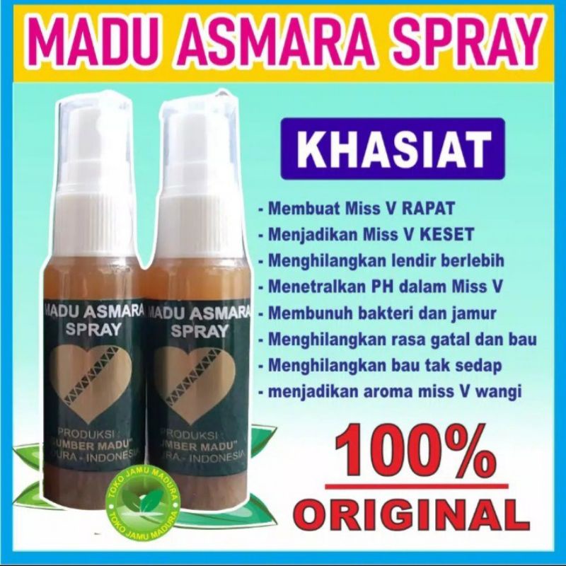 MADU ASMARA SPRAY PERAPAT MISS V/Virgin spray asmara rapet