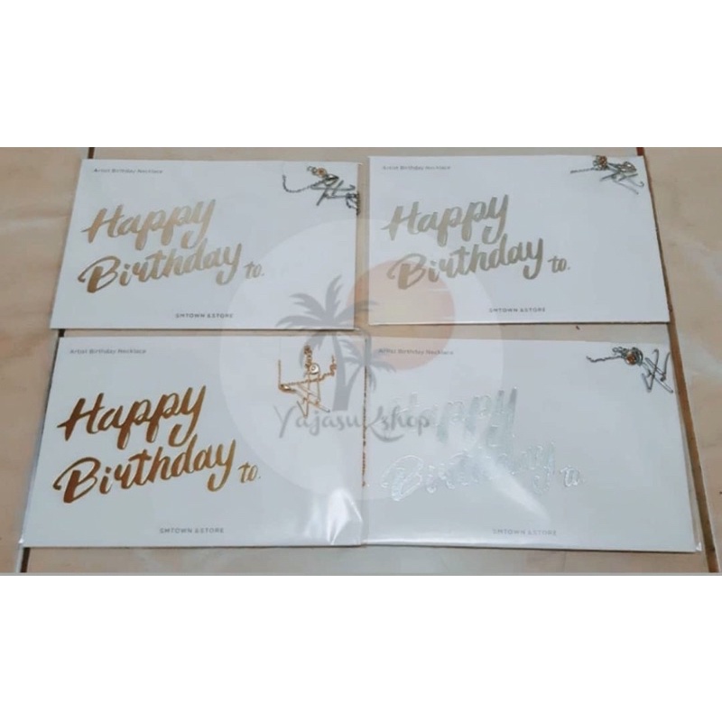 CHANYEOL BIRTHDAY NECKLACE