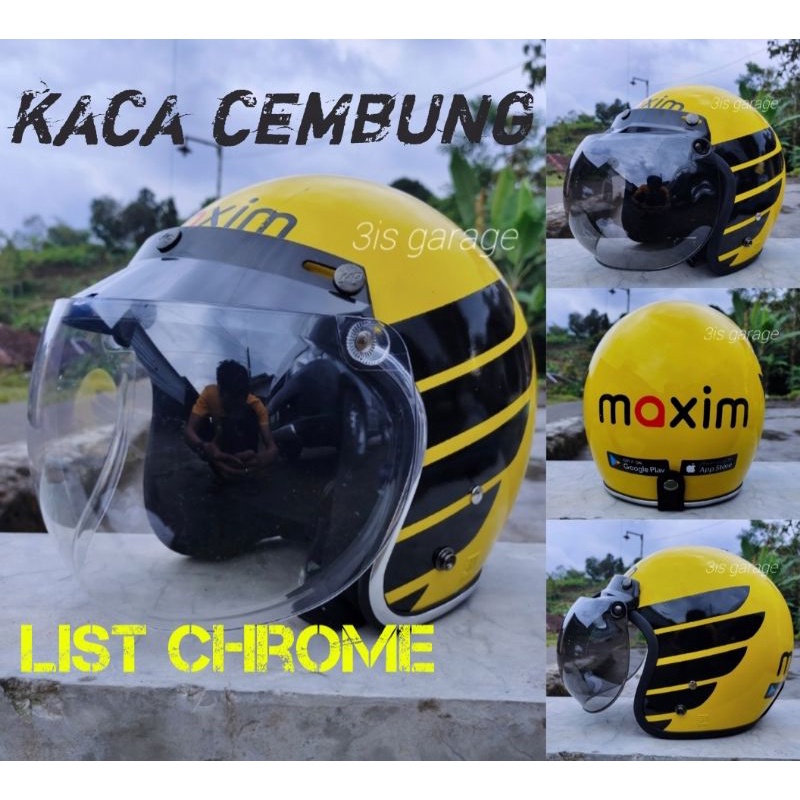 HELM BOGO MAXIM KACA CEMBUNG DEWASA WANITA PRIA