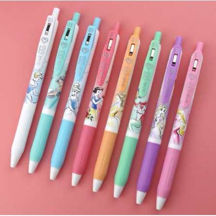 Bolpoin Sarasa Limited Edition/ Zebra Sarasa Disney Princess Milk Color Limited Edition