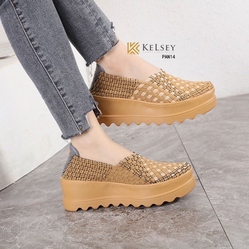 sepatu wedges Kelsey