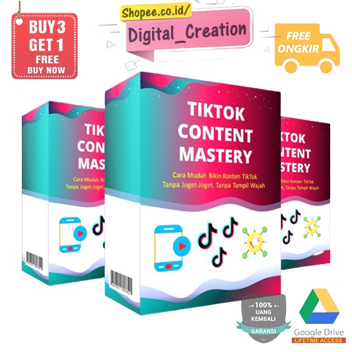 Tiktok Content Mastery Tutorial Untuk Konten Kreator FYP by Ratakan