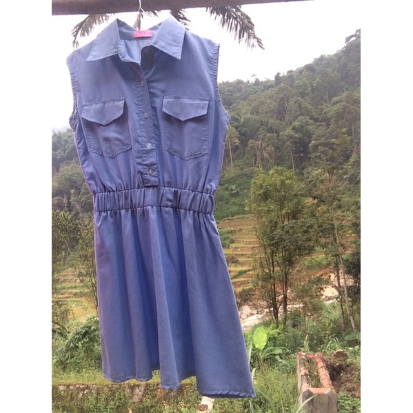 preloved denim dress