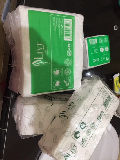 Facial Refill Tissue Livi  Pack 600s