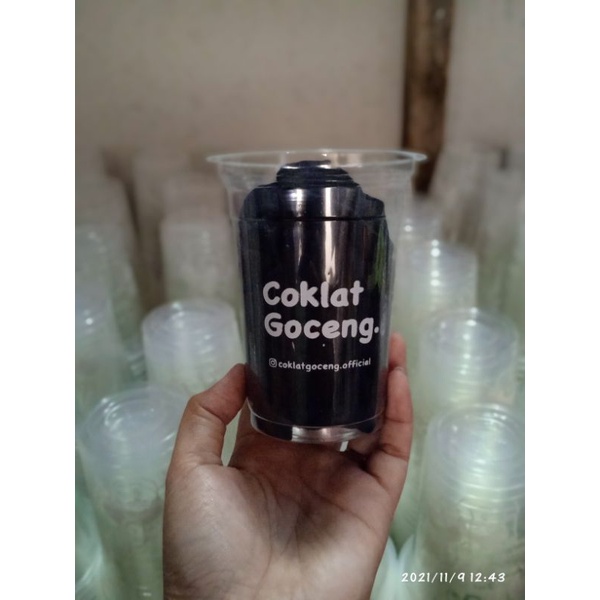 Sablon Cup 14oz datar starindo 5gr