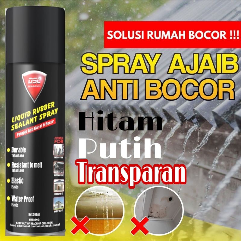 PROMO!!! Buy 1 get 1 rubber sealant spray - Pelapis anti bocor waterproof