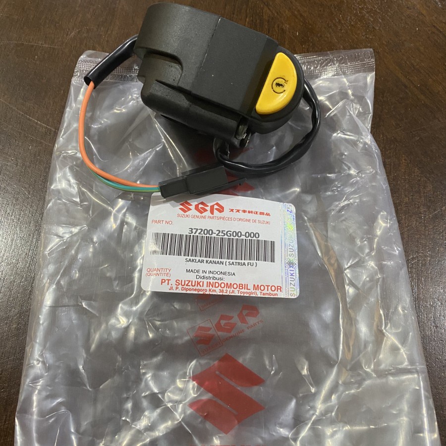 FU Saklar Kanan Suzuki Motor Satria 150 Old Lama Holder Handle Switch Tombol Stater Starter