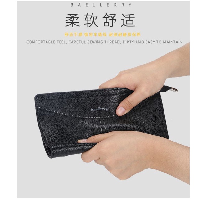 Dompet Panjang Clutch Pria dan Wanita Baellerry 47