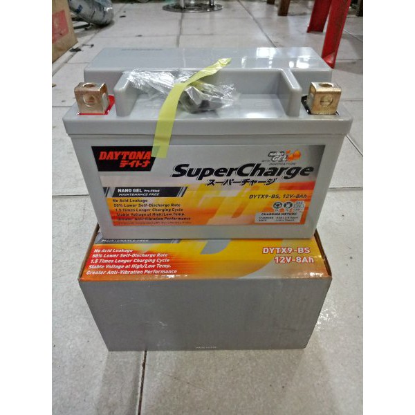 MANTAPPP AKI KAWASAKI NINJA 250-DAYTONA DYTX9 NANO GEL