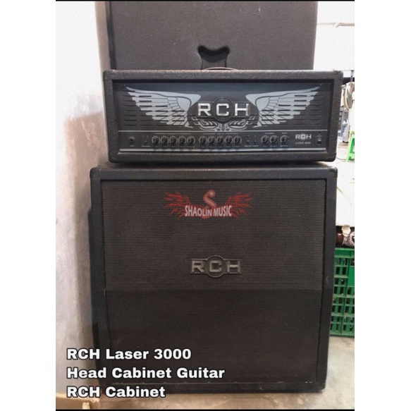 RCH Laser 3000 Head Cabinet Gitar Ampli Speaker