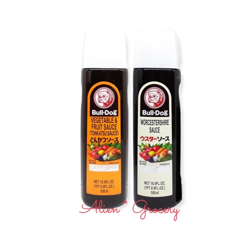 BULLDOG Tonkatsu Sauce Chuno Vegetable and Fruit 500ml