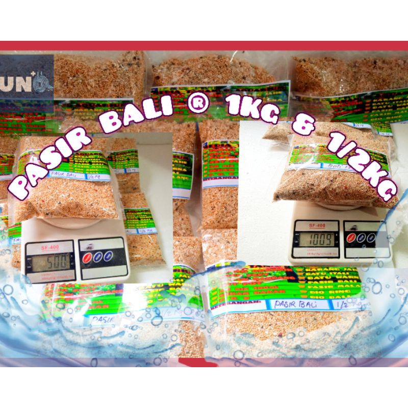 Pasir Bali Natural Repack 1Kg &amp; 500gr