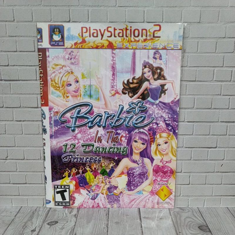 CD  KASET KOPAB PS2 Barbie 12 Dancing Princess
