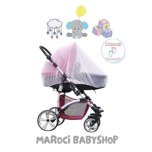 KELAMBU STROLLER BAYI - KELAMBU STROLLER ANTI NYAMUK - KELAMBU BAYI - KELAMBU GANTUNG MURAH
