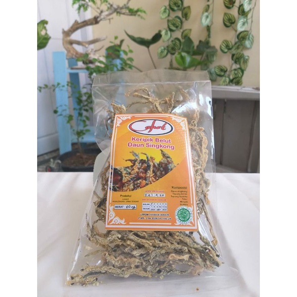 

Keripik belut daun singkong 100 gr kemasan bening