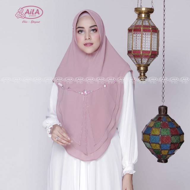 Humaira Khimar Syar'i Jumbo Original Ailaproduct