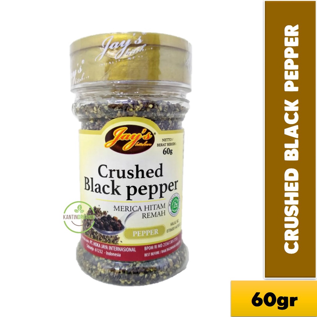 

Crushed Black Pepper (Merica Hitam Remah) Jay's Kitchen