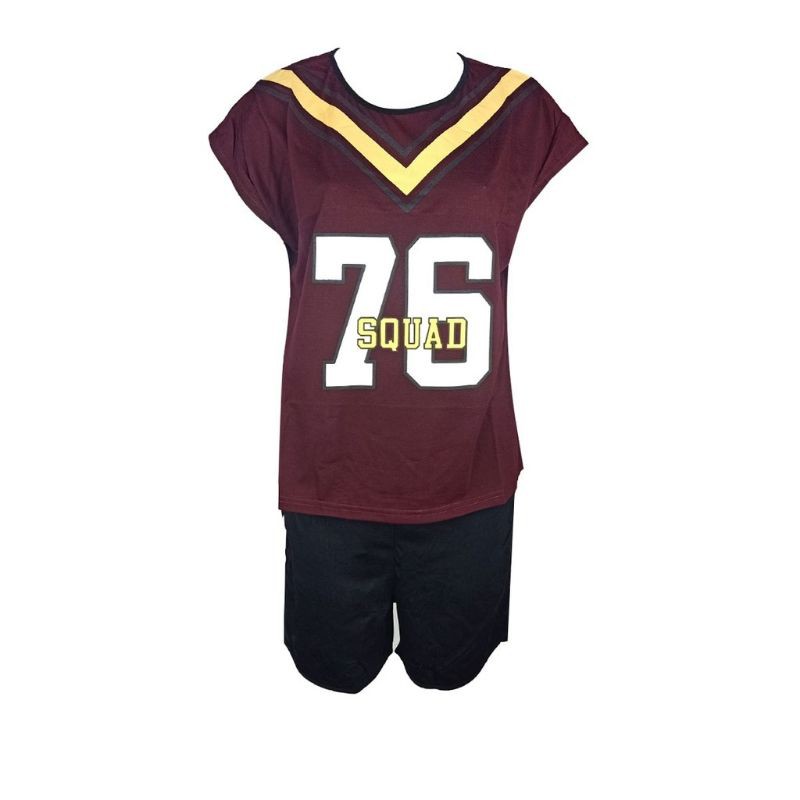 Baju Tidur Setelan Young Curves by Young Hearts Set Piyama Kaos Celana