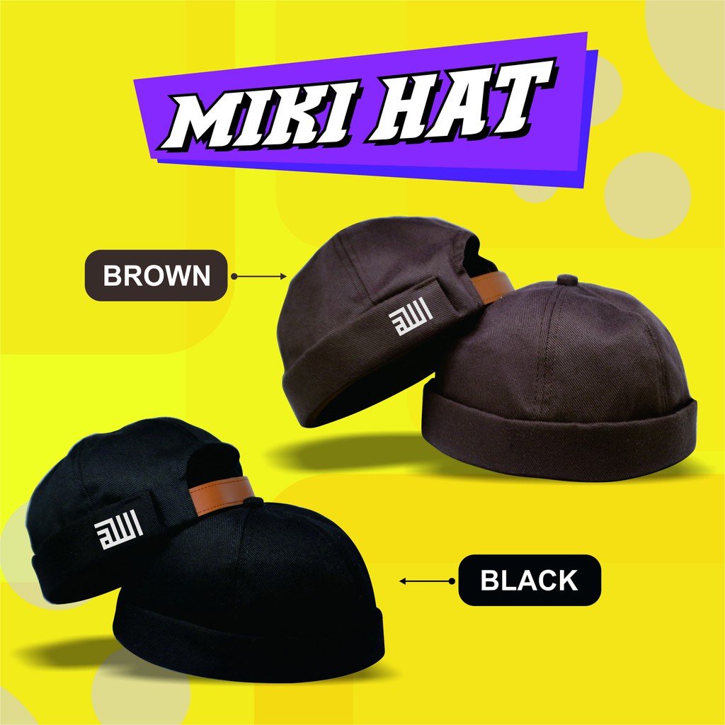 Peci Miki Hat Dewasa Lapadz Allah Peci Miki Hat Premium Original Topi Uas