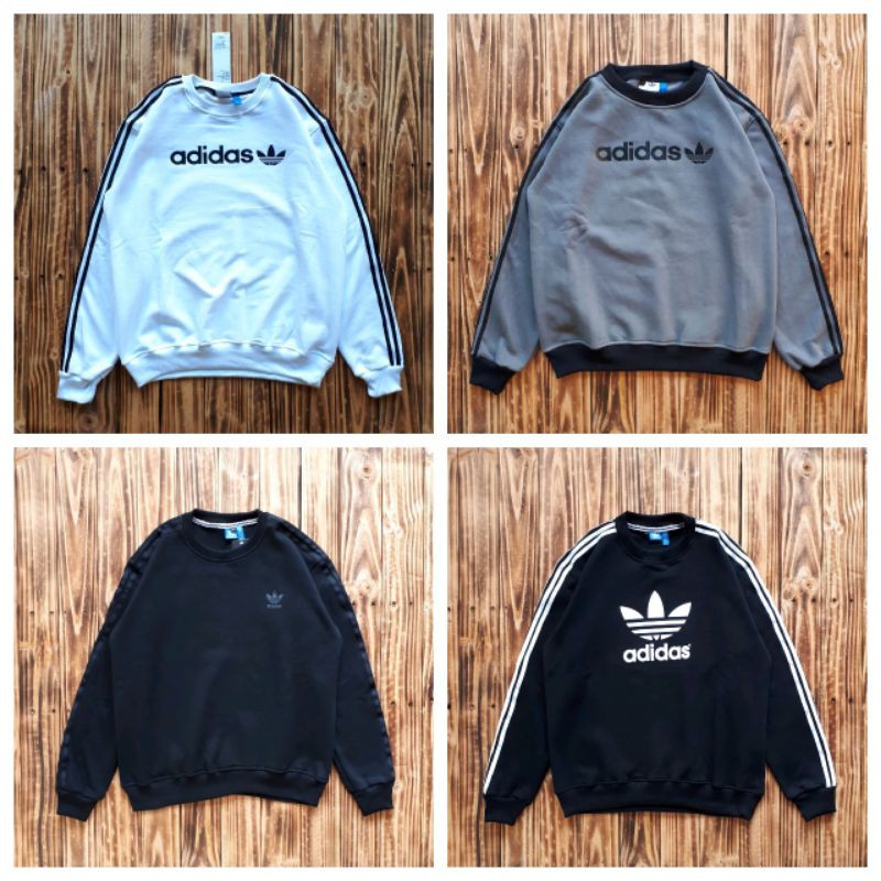 CREWNECK ADIDAS / SWEATER CREWNECK ADIDAS / SWEATER PRIA ADIDAS / SWEATER UNISEX / SWEATER CASUAL