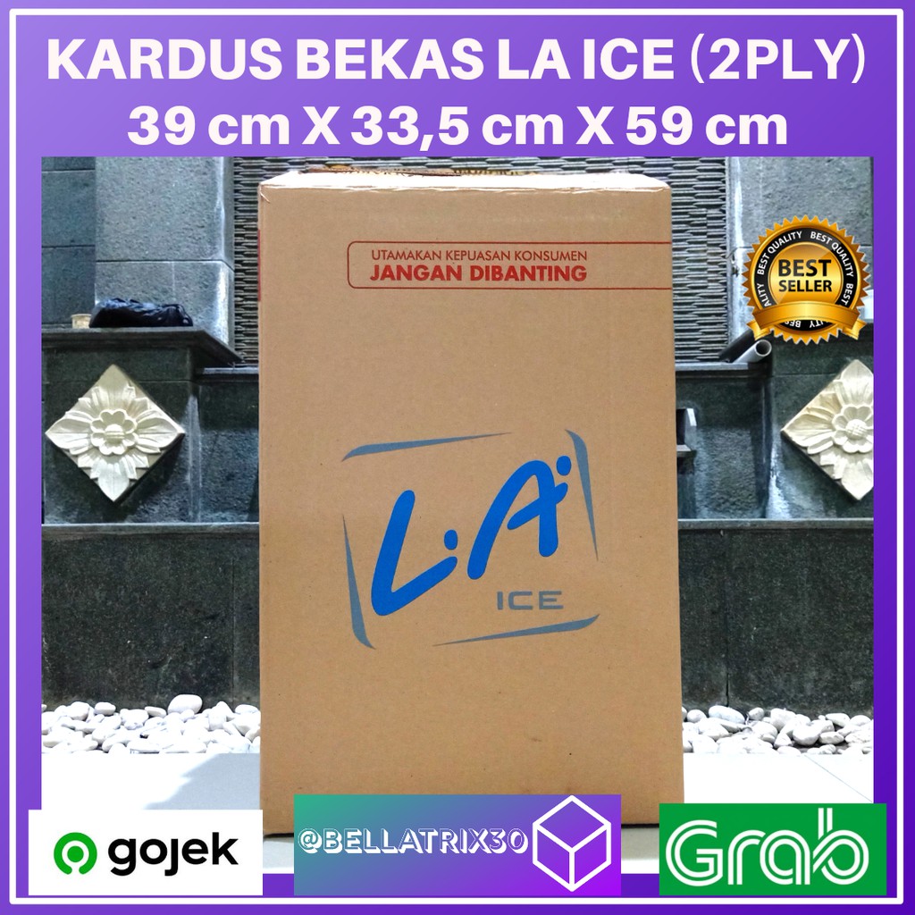 Kardus Bekas Besar Tebal Bekas Rokok Kardus Besar Packing Pindahan Jumbo Dus Bekas Besar 39x33,5x59