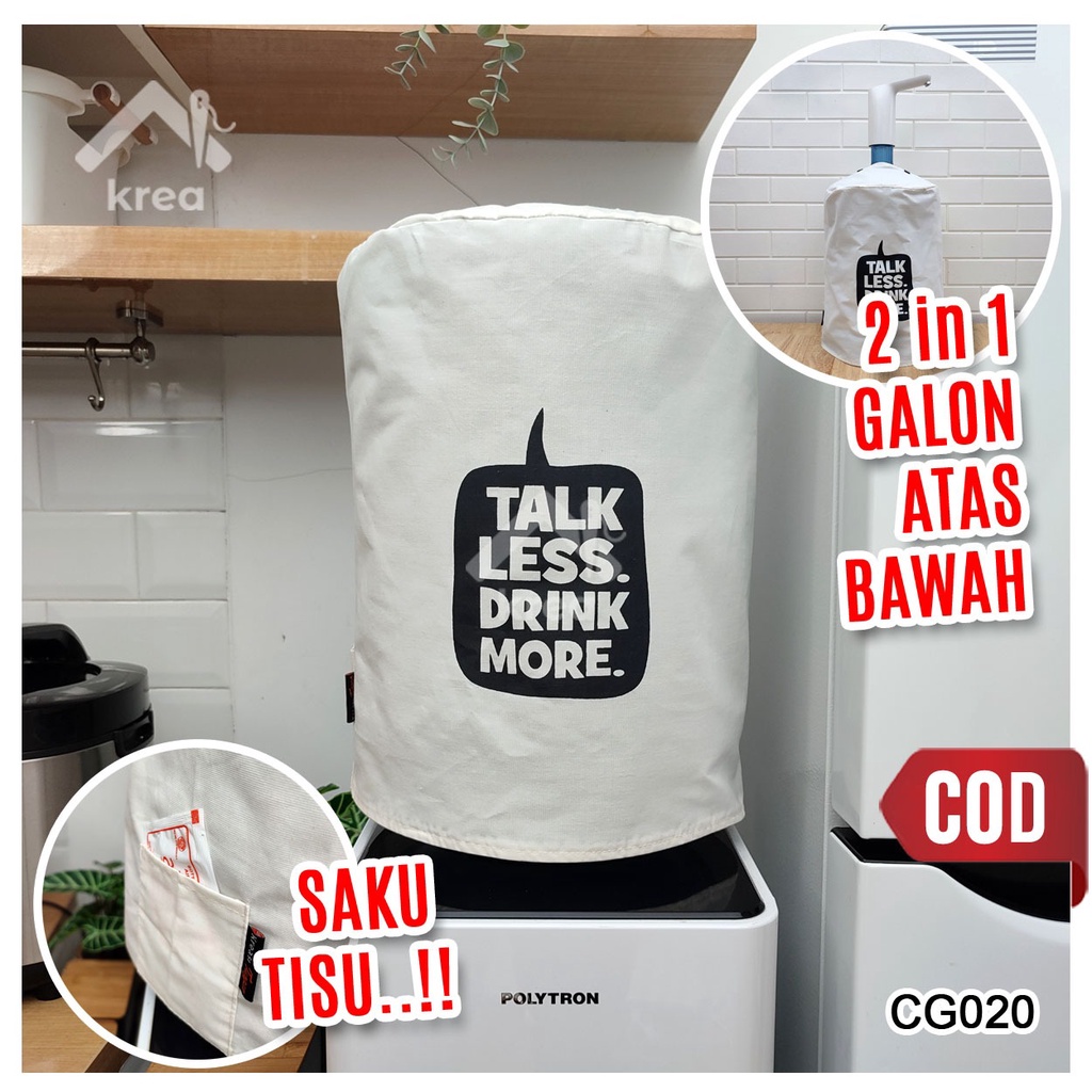 COVER GALON BLACU TALK LASE DRINK MORECG020