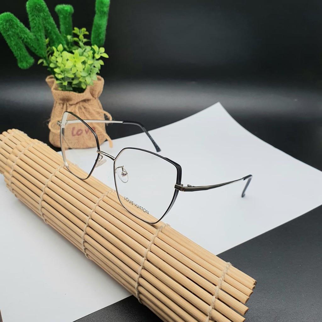 [ COD ] Kacamata Wanita / Kacamata Fashion Wanita Louis Vuitton Jy90226 Super &amp; Free Cleaners