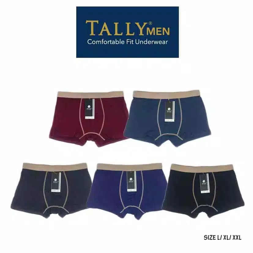 Celana Dalam Pria Boxer TALLY 9008 Harga Per 1pieces