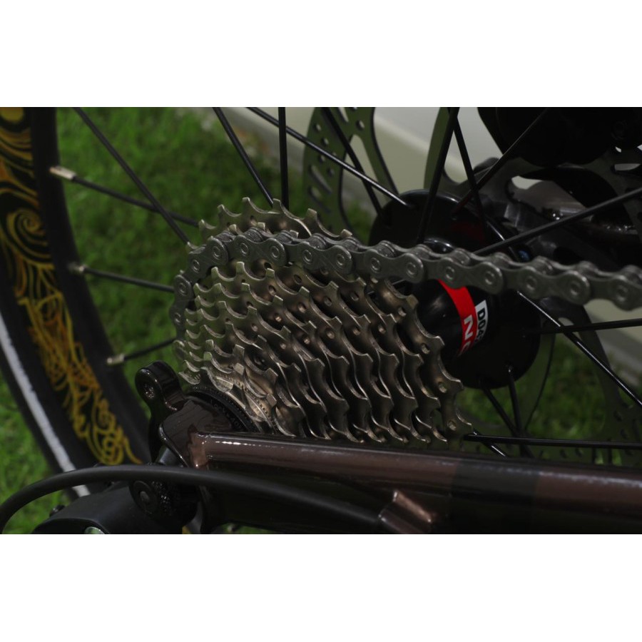 Ekspedisi Sepeda Lipat Element Troy X10 16 inch 10 Sp Chromoly Edition Bonus Koper Garansi Original SNI-4