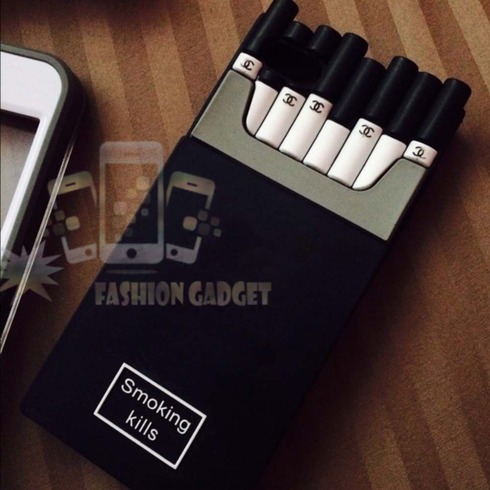 Case Gambar Silikon 3D untuk Iphone 5 / 5G / 5 SE  Casing Iphone Rubber 4D Softcase Rokok Casing