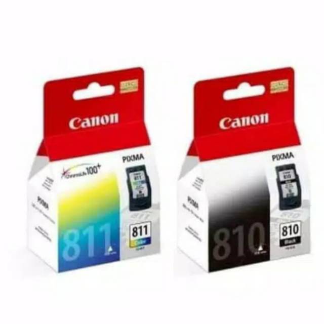 TINTA CANON 811&810 [Paket]Black color original