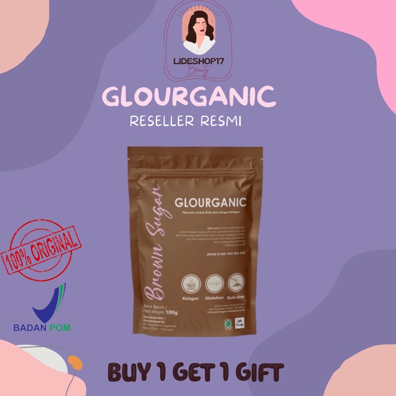 [READY] COLLAGEN DRINK BOBA BY GLOURGANIC MINUMAN COLLAGEN GULA AREN BROWN SUGAR KOLAGEN BY GLOURGANIC