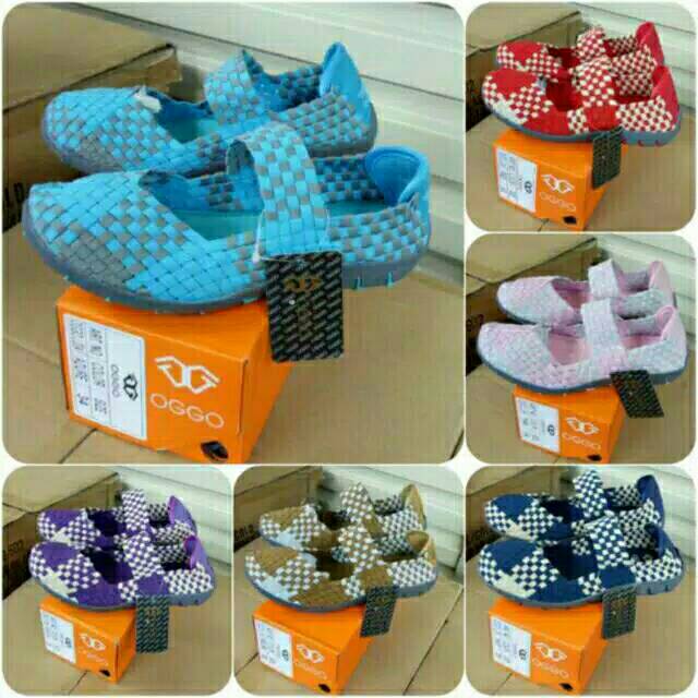 BEST SELLER Sepatu Rajut Anak OGGO Junior 204 / J204 KIDS ORIGINAL