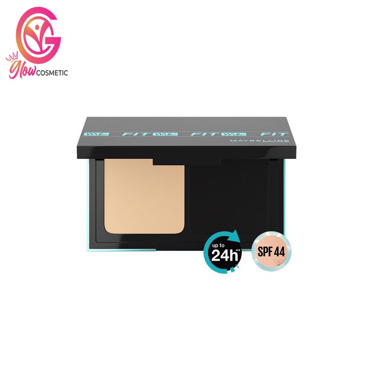 MAYBELLINE FIT ME MATTE + PORELESS POWDER FOUNDATION 24HR OIL CONTROL SPF 44/PA+++  (NEW)