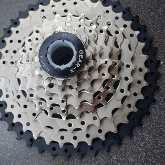 Sproker sepeda Gear-X 8 speed 11-42T cassete sproket berkwalitas